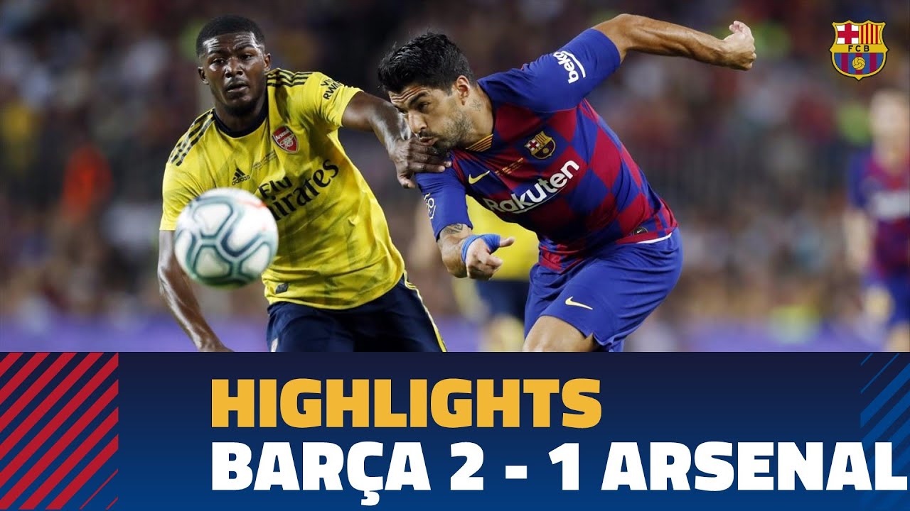 HIGHLIGHTS | FC Barcelona &ndash; Arsenal (2-1) | Gamper Trophy