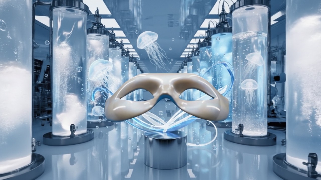 Inside the Industrial Process of Jellyfish Collagen Mask Production