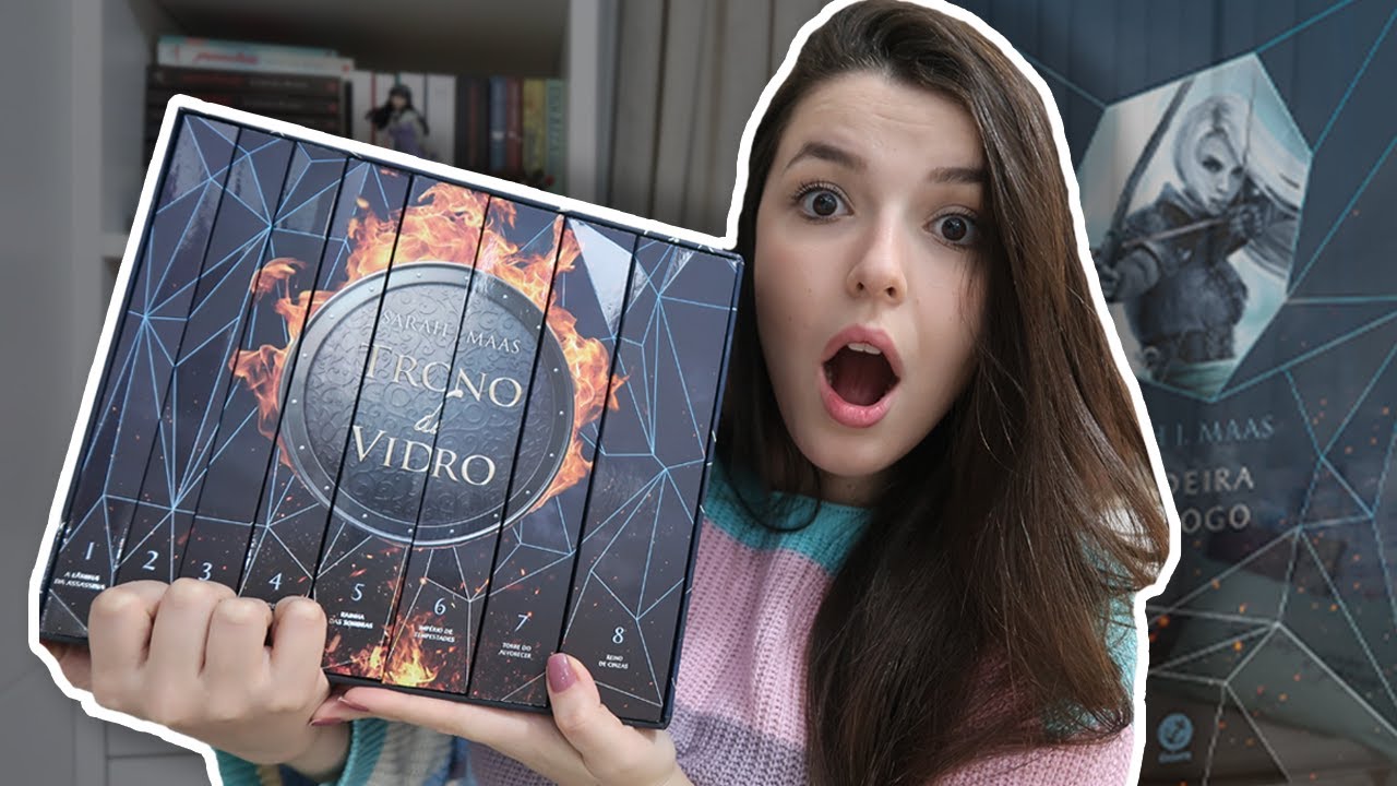 UNBOXING DO BOX DE TRONO DE VIDRO | Surtada e tremida