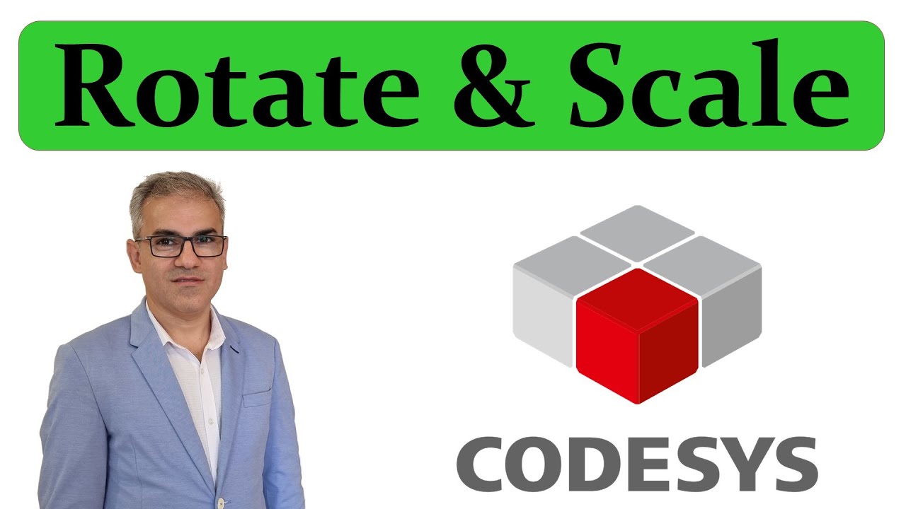 CODESYS: Rotate and Scale visualization elements