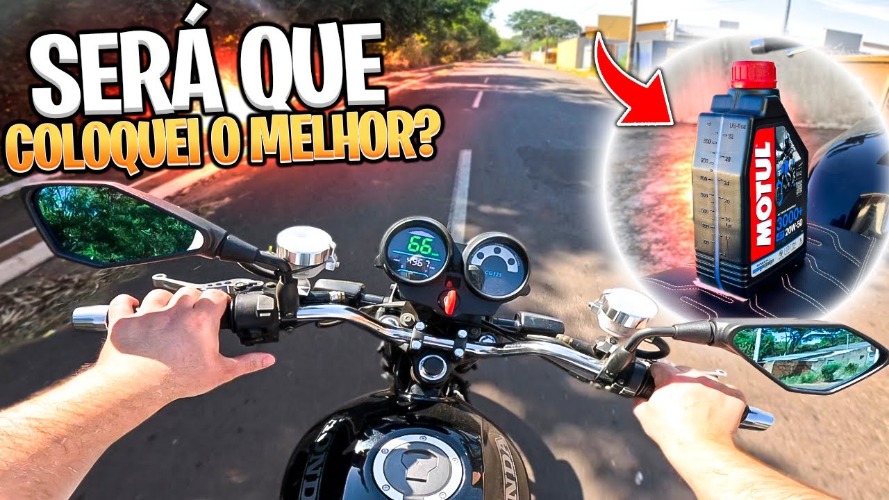 QUAL O MELHOR ÓLEO PARA USAR NA CG 125 FAN 2008?