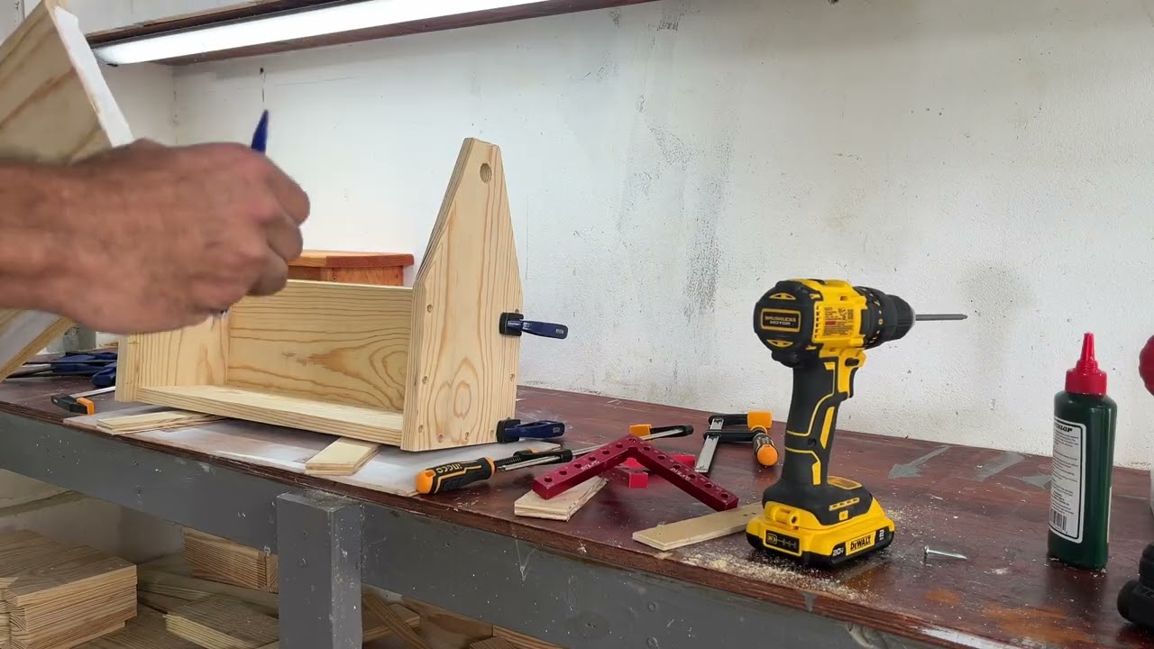 Building a wooden tool box… inspired by @seejanedrill 