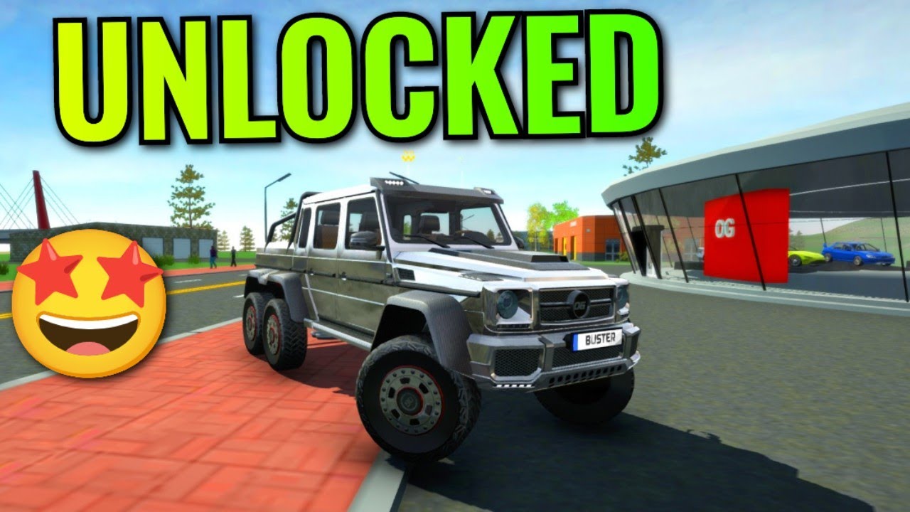 Mercedes AMG 6×6 Unlocked - Car Simulator 2 New Update