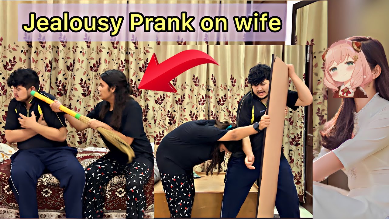Jealousy Prank On My Wife ||#nikkrichavlogs #prank #couple #comedy