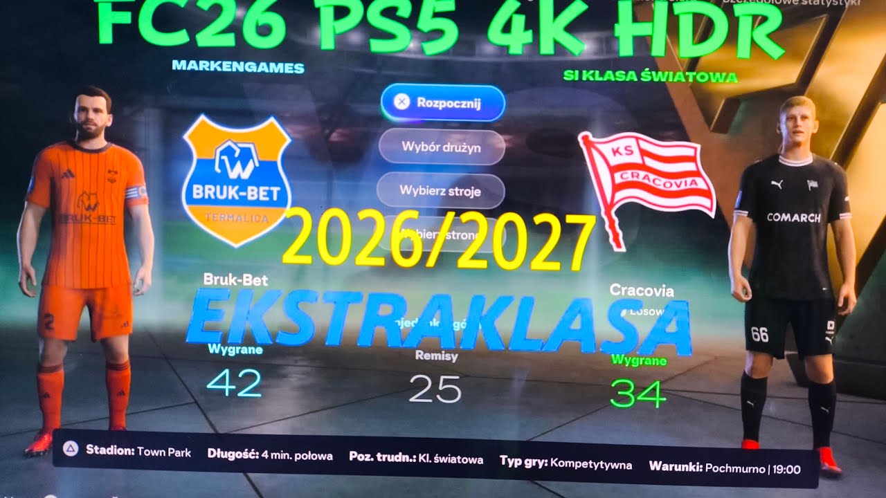 EA SPORTS FC 26* Termalica Nieciecza vs Cracovia 