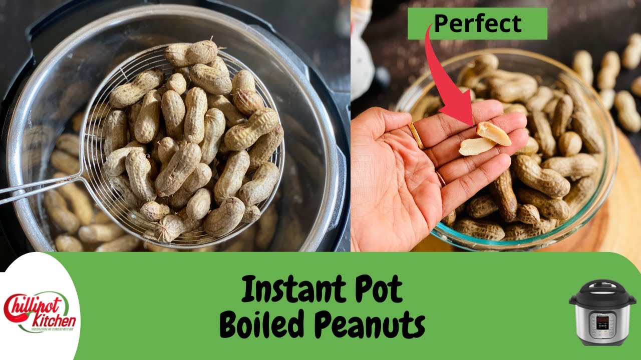 Instant Pot Boiled Peanuts | How To Make Best Boiled Peanuts In Instant Pot | Boiled peanuts Raw