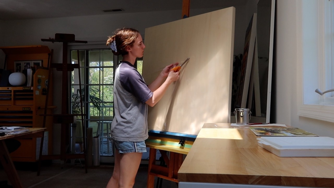 slow, balanced living & painting prep