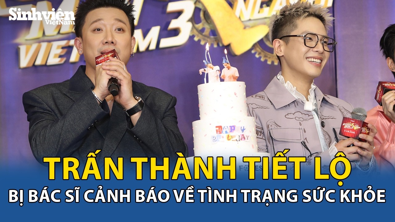 Trấn Thành tiết lộ nhiều lần bị bác sĩ cảnh báo trước khi tham gia Running Man 3