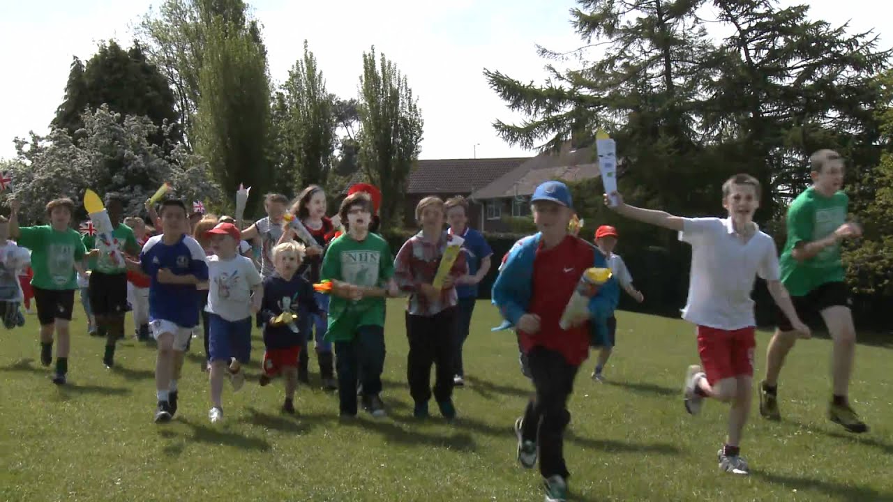 Neston High School 2012 Olympic Torch Relay