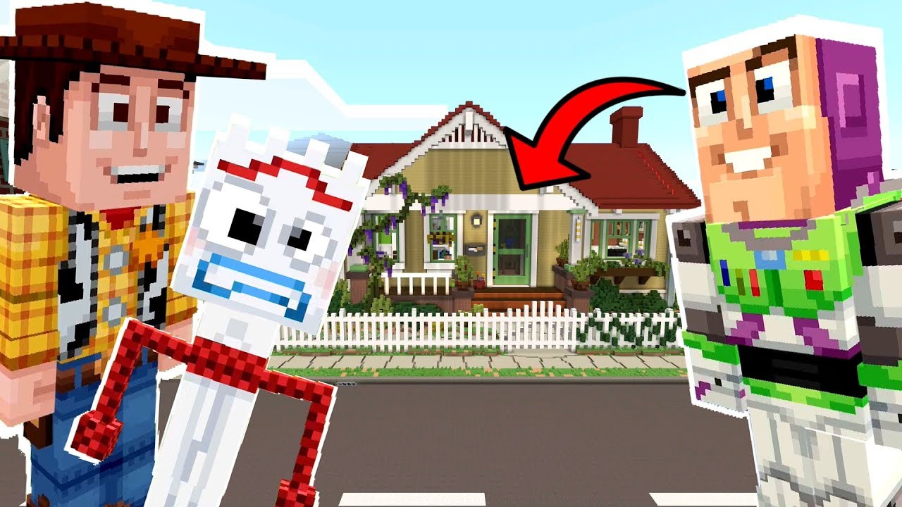 Minecraft Toy Story - Can Woody Escape Bonnie's House?! [2]