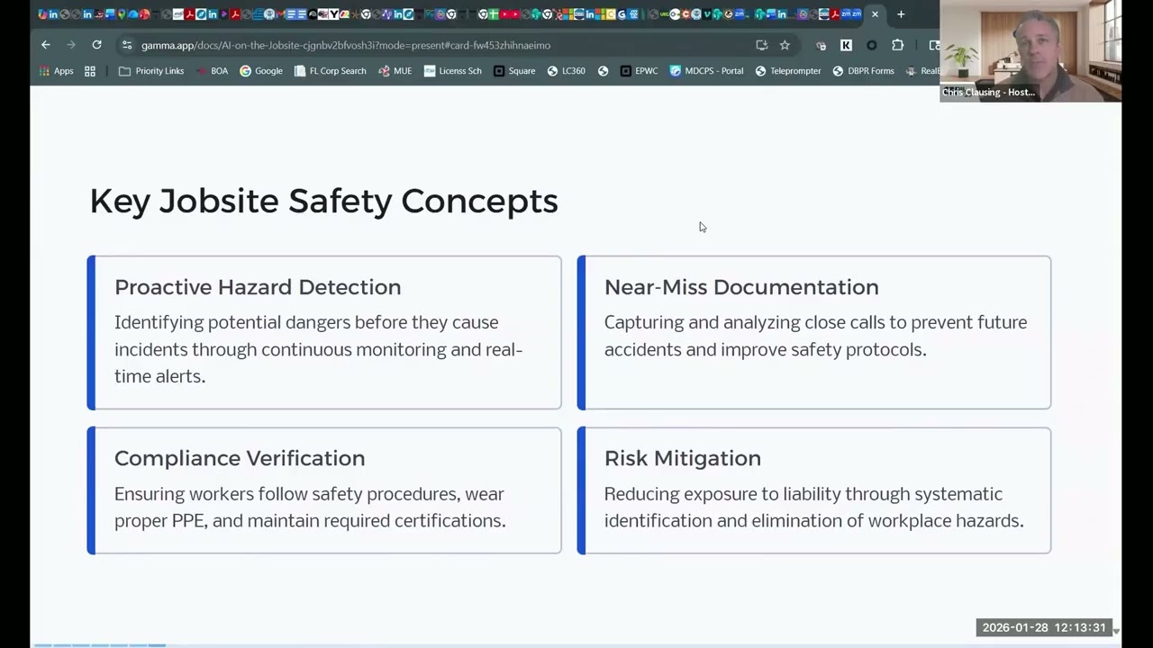 Member Meet-Up Networking Session: AI on the Jobsite - Elevating Safety, Slashing Risk, and Simp...