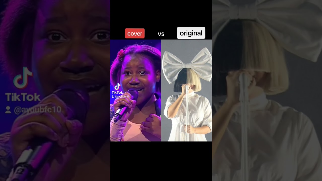 diamond - rihanna & sia - cover vs original