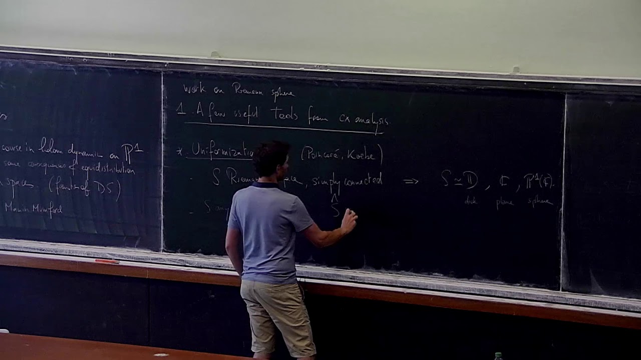 R. Dujardin - Some problems of arithmetic origin in complex dynamics and geometry (part1)