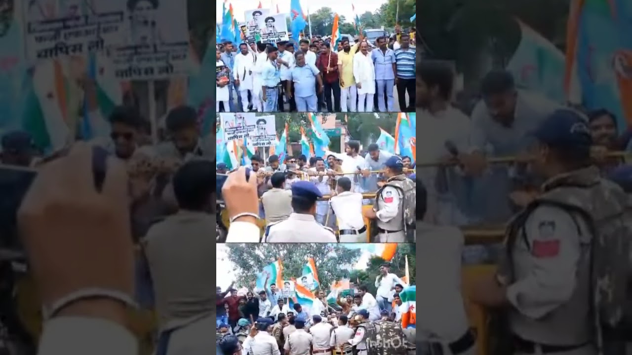NSUI || INDORE || #politics #nsui #congress #india #youth #nsuiprotest #shorts #viral #explore #inc