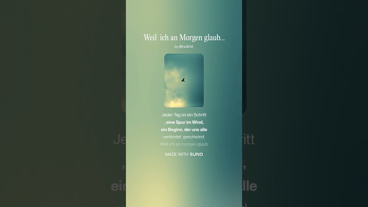 Weil  ich an Morgen glaube Remastered