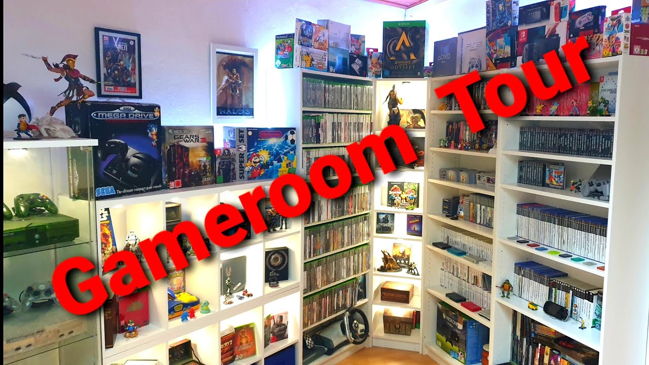 Gameroom Tour 2021 😁 dani's gaming room 😎 Deutsch / german 🥳 ich zeige euch mein Zocker Zimmer 🎮