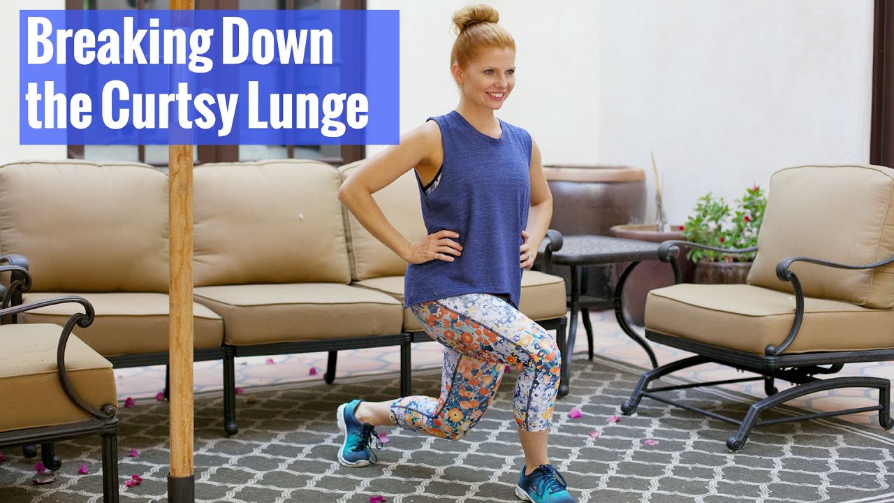How to Do & Improve the Curtsy Lunge