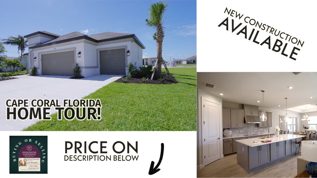 Florida - Cape Coral New Construction Tour.