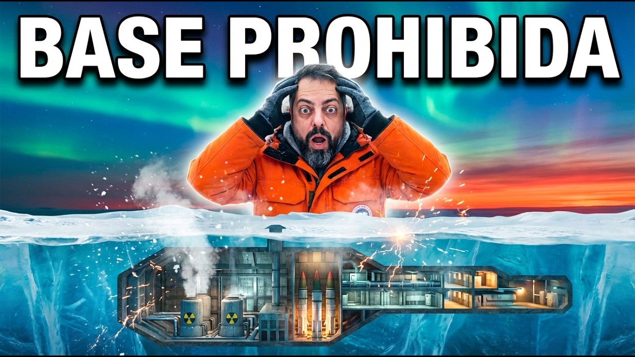 Groenlandia y Su BASE SECRETA que estaba oculta a 30 metros bajo el hielo