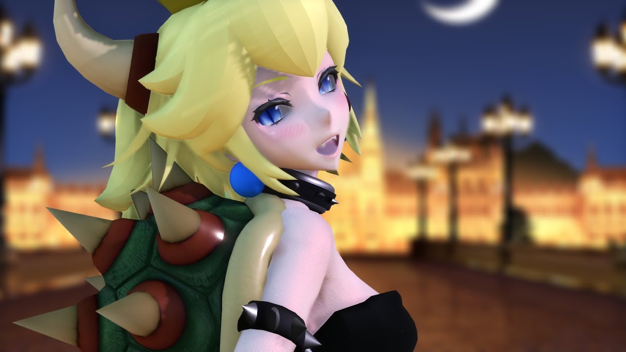 【MMD】おねがいダーリン/ Please, Darling -TDA Bowsette