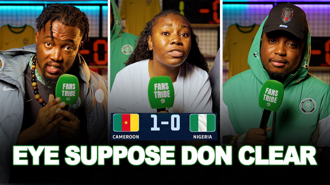 CAMEROON 1-0 NIGERIA - 2026 WAFCON QAURTER FINALS (Tox, Kurotams & Amara - NIGERIAN FANS REACTION)