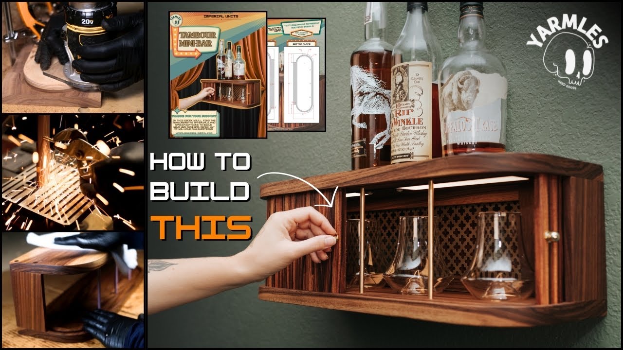 How To Build A Tambour MiniBar