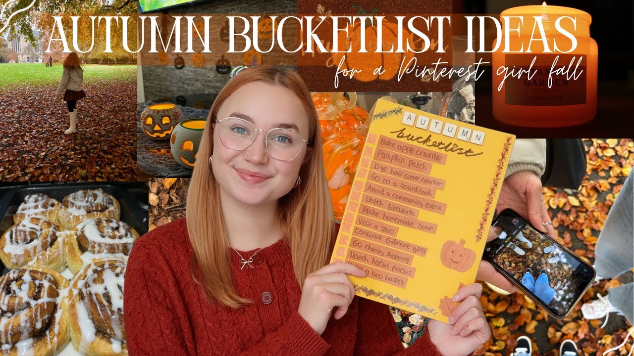 Идеи для осеннего списка желаний 2025 — как подарить девушке Pinterest осень