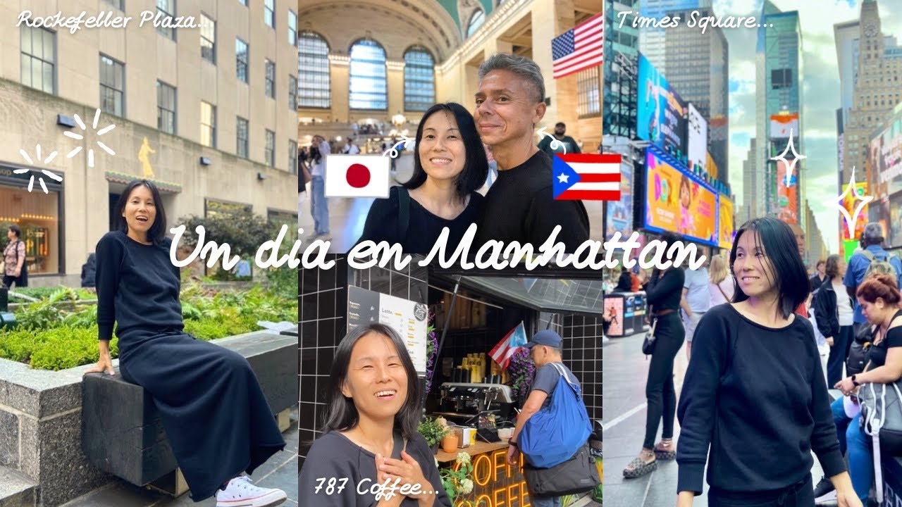 【Japón vlog #0】Japonesa en Puerto Rico visitó su primer Manhattan en el camino a Japón