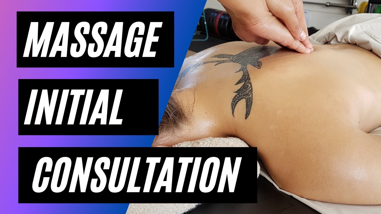 Initial Massage Consultation