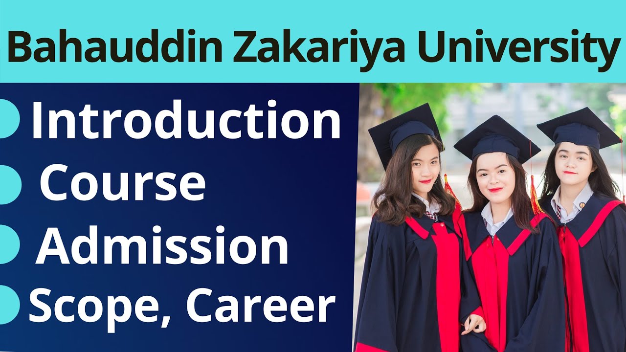 BZU Introduction | BZU Course, Admission, Fee Structure | Bahauddin Zakariya University