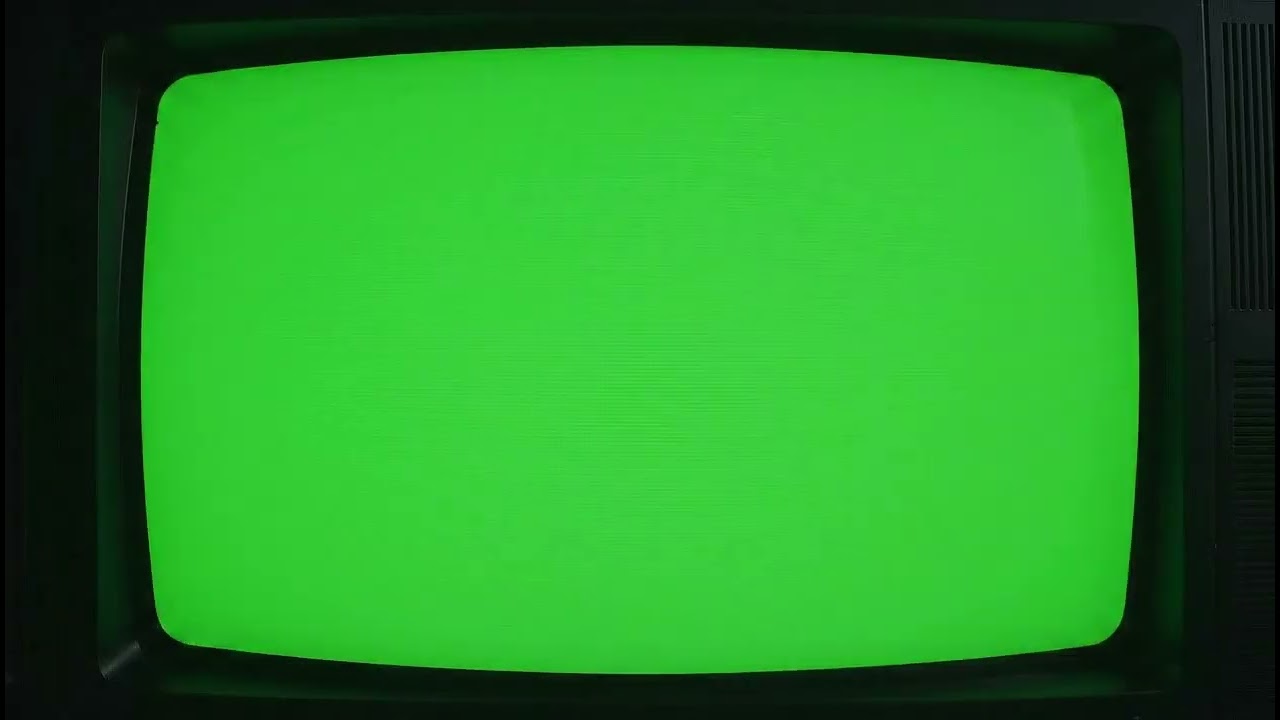 Intense VHS Pause Green Screen Effect for Grungy Retro Aesthetic