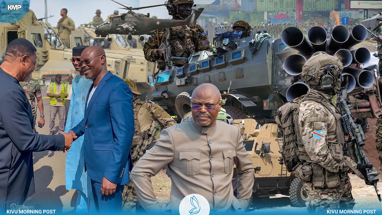 RDC VS M23 : EXPOSITION DES ARMES DES DERNIÈRES GÉNÉRATIONS, GUY KABOMBO AU MALI