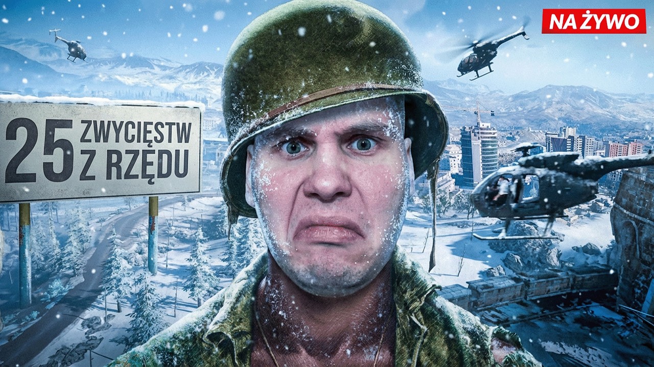 🔴 NA ŻYWO: O BOŻE... 25 WINSTREAK w WARZONE...