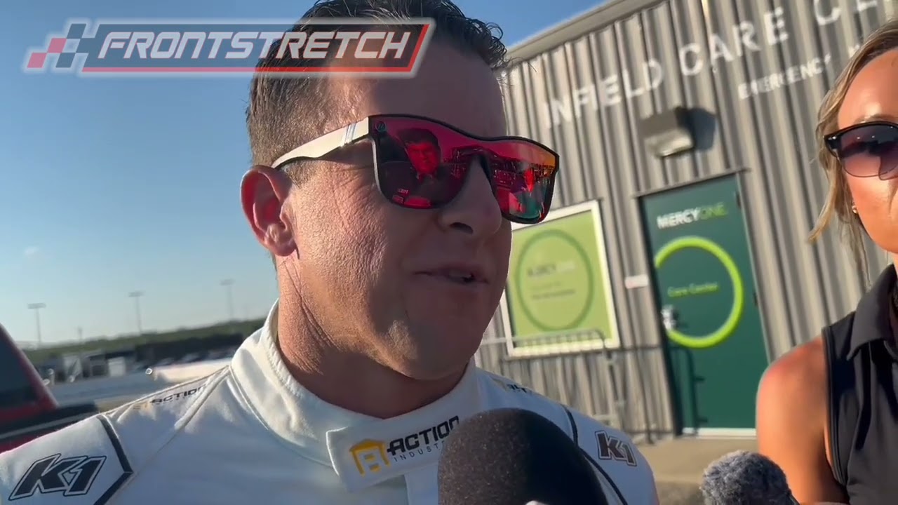 AJ Allmendinger Contrasts Wreck With Xfinity Wreck The Day Prior