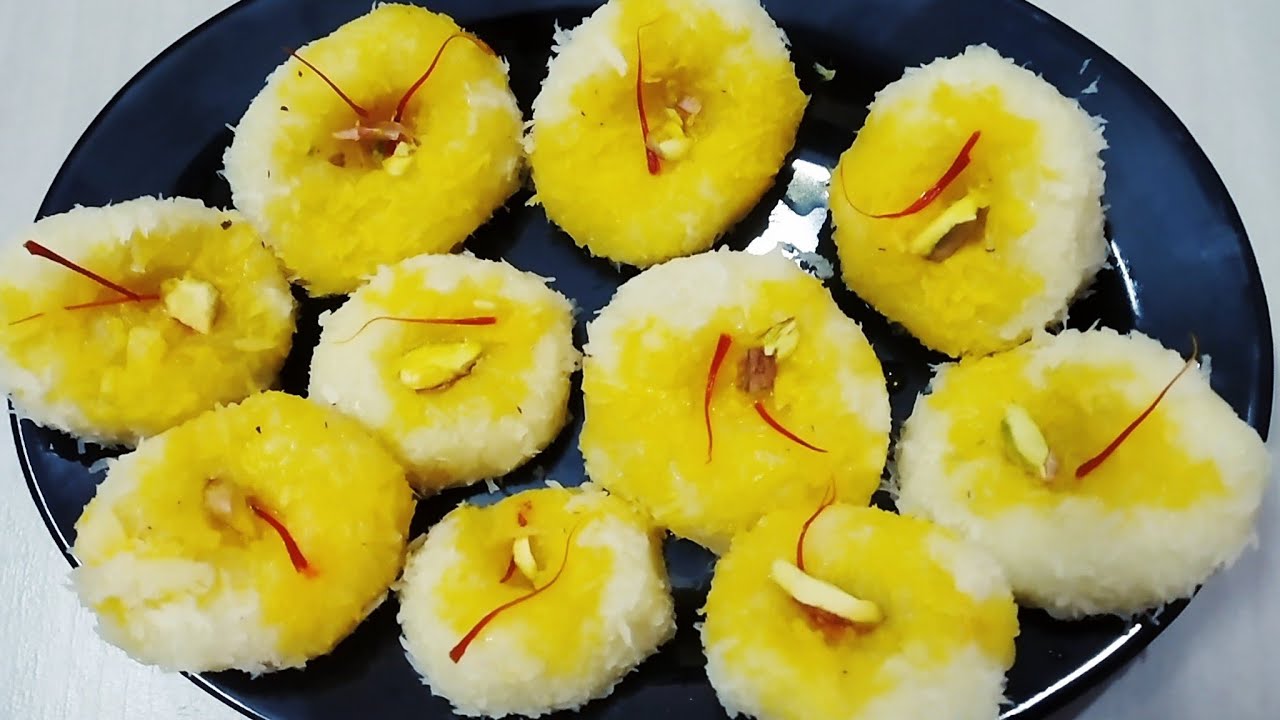Coconut peda | Navaratri sweets | Peda recipe | Nariyal peda | Sweet with coconut | Festival sweets