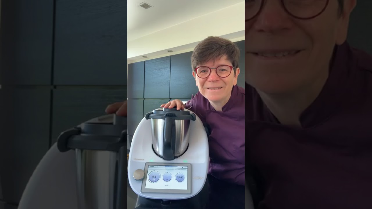 🍠 Potatoes et leur sauce crémeuse &🍏 Salade de courgette et pomme verte au Thermomix