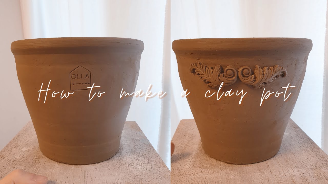 토분만들기 : How to make a clay pot