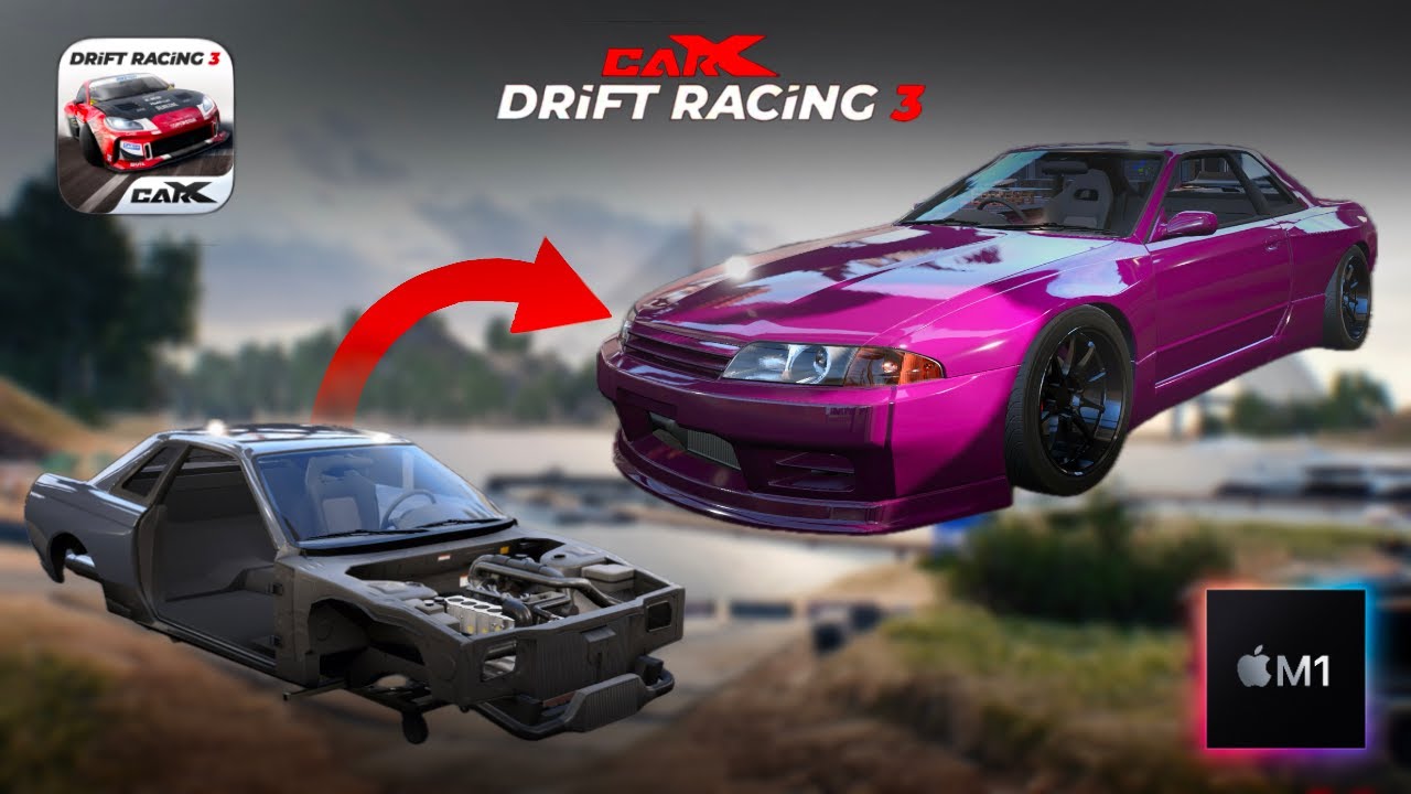 Building a SKYLINE R32 from scratch in CarX Drift Racing 3 | Ultra High Graphics | M1 Apple