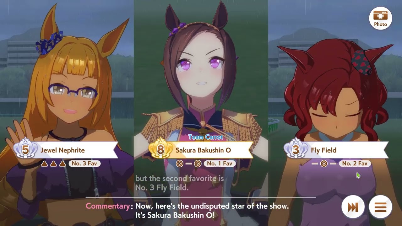 Uma Musume - Trainer Aptitude Test Sprint (Sakura Bakushin O)