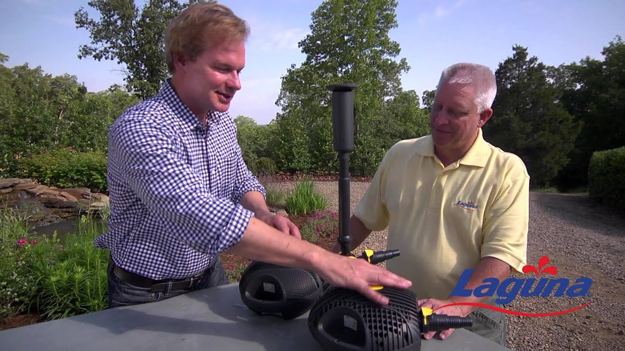 Laguna Max-Flo and PowerJet pond pumps