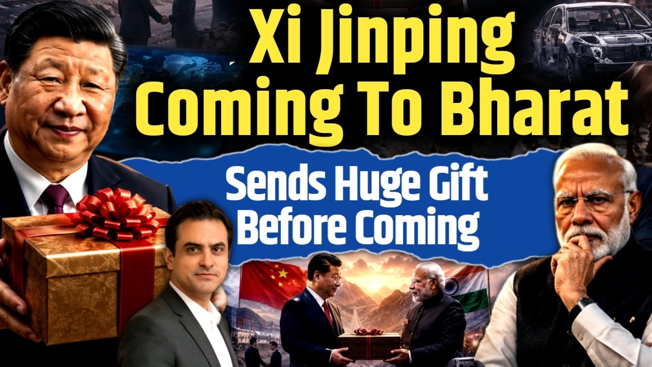 Xi Jinping Coming To Bharat, Sends Huge Gift Before Coming | CWSJ-3426 | Sumeet Jain