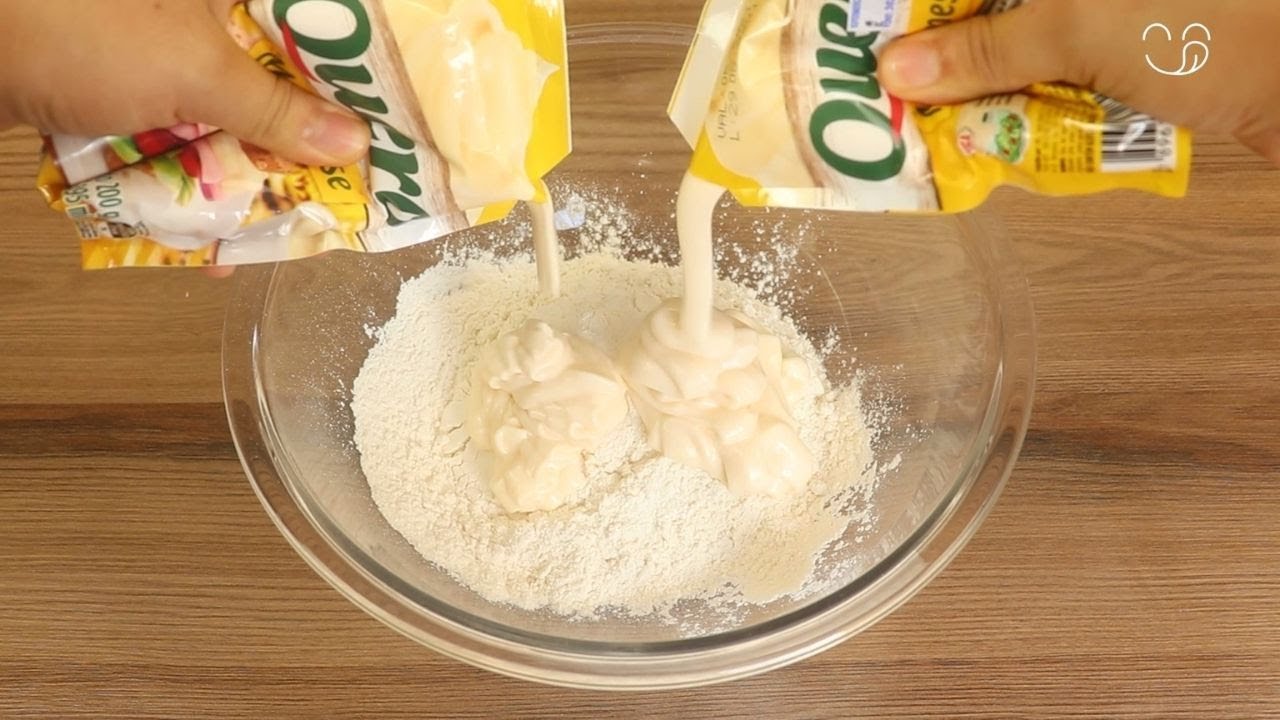 Le agregu&eacute; mayonesa a la harina de trigo, &iexcl;mira qu&eacute; delicioso qued&oacute;!