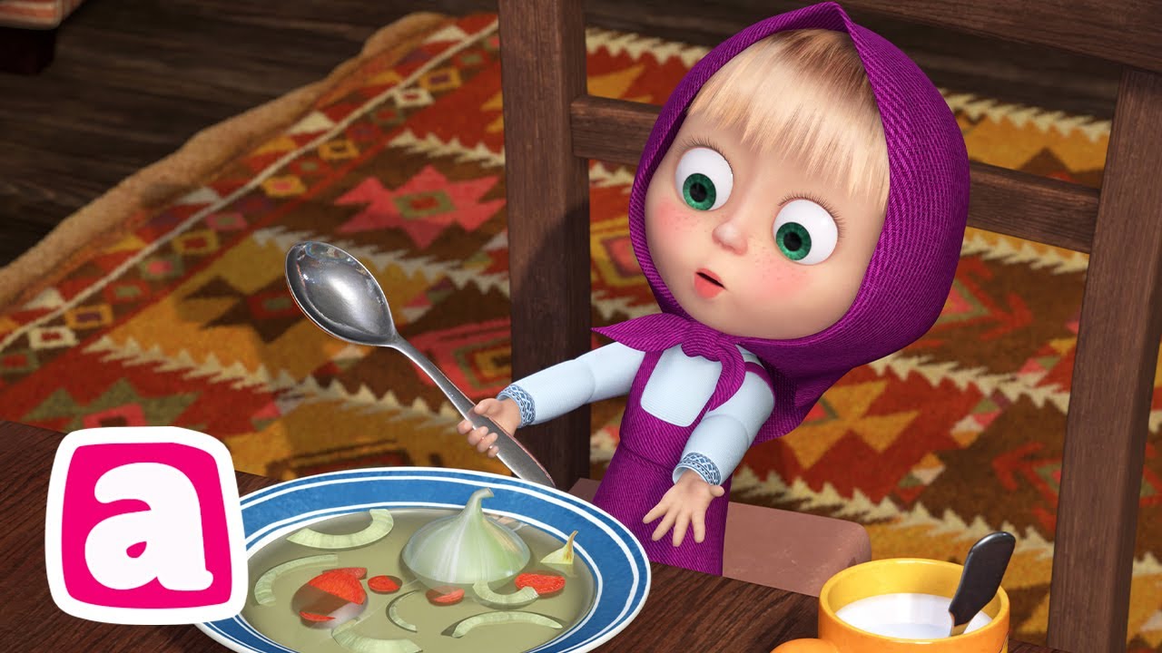 🐻👱‍♀️ Маша и Медведь - 🍲 Сначала суп, потом десерт! ➡️🍰 Коллекция мультиков для малышей 🎬 АНИМУЛЬТ