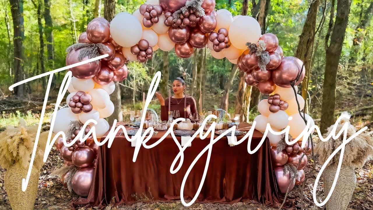 An Enchanting Thanksgiving Tablescape | Easy DIY Decor Ideas