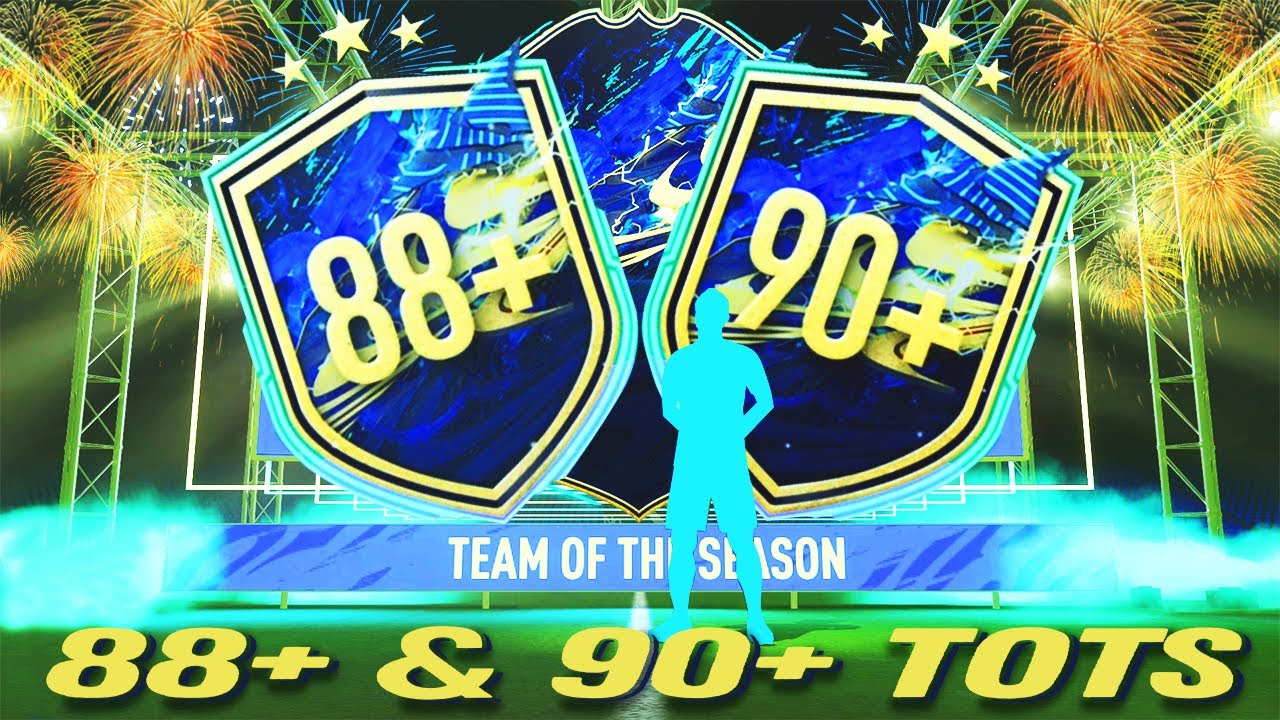 90+ DELUXE TOTS UPGRADE & 88+ TOTS UPGRADE | FIFA 21 PS5 FUT