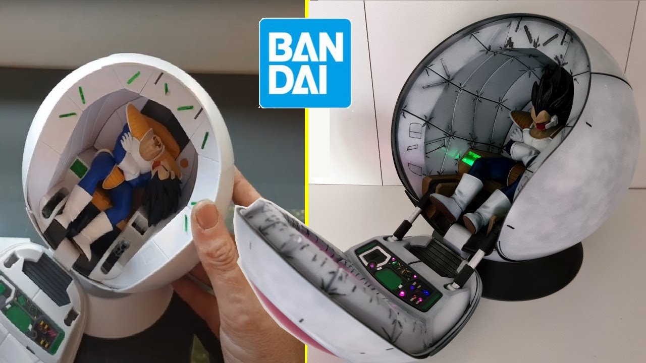 Набор моделей Bandai: Vegeta Space Pod / Easy Build ремонтная краска / Dragon Ball