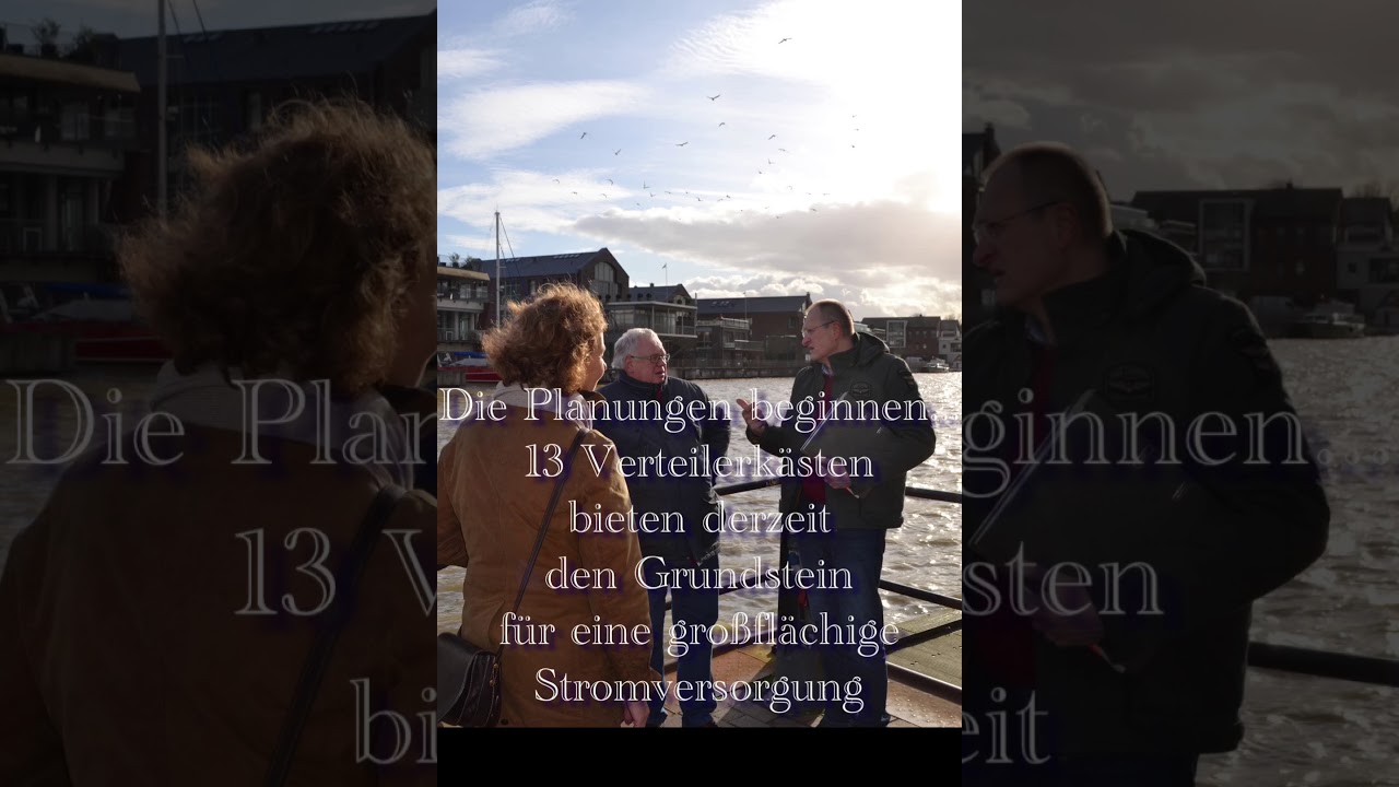 Projekt: Stromversorgung der Liegepl&auml;tze am Leeraner Hafen