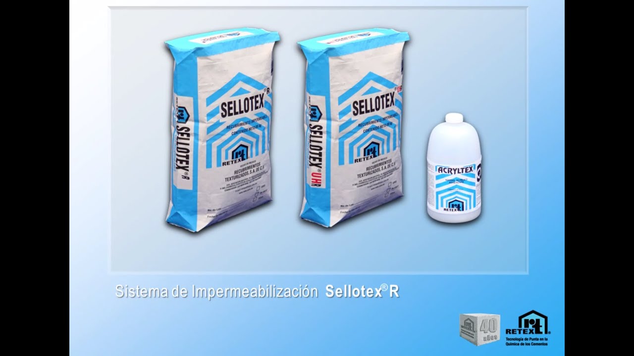 Sistema Impermeabilizante Sellotex R y UHR
