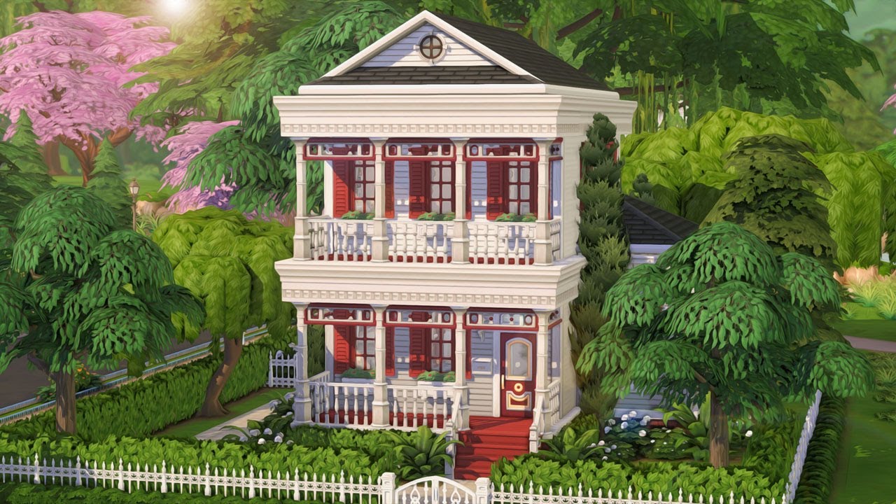 Let's go to New Orleans🎺...(Sims 4 Speed Build)