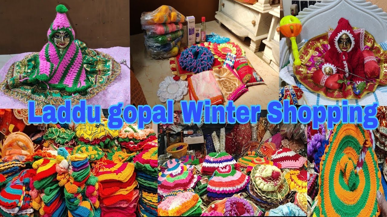 গোপালের শীতের কেনাকাটা || Laddu Gopal Winter Shopping || Laddu Gopal Shopping || Gopal Seva